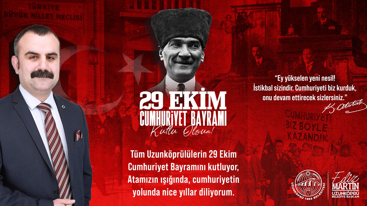 29 Ekim Cumhuriyet Bayramımız.